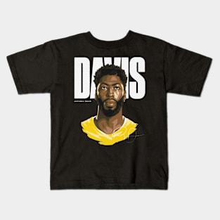 anthony davis game face Kids T-Shirt